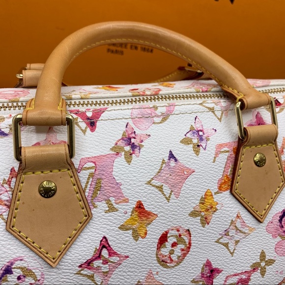 ❌SOLD❌ Louis Vuitton watercolor speedy 35 bag - Picture 2 of 15